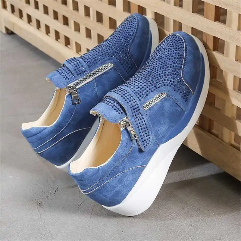 

Ladies High Top Canvas Sneakers Ladies Sneakers 2022 New Fashion Canvas Shoes Espadrilles Tennis Laceless Shoes for Women