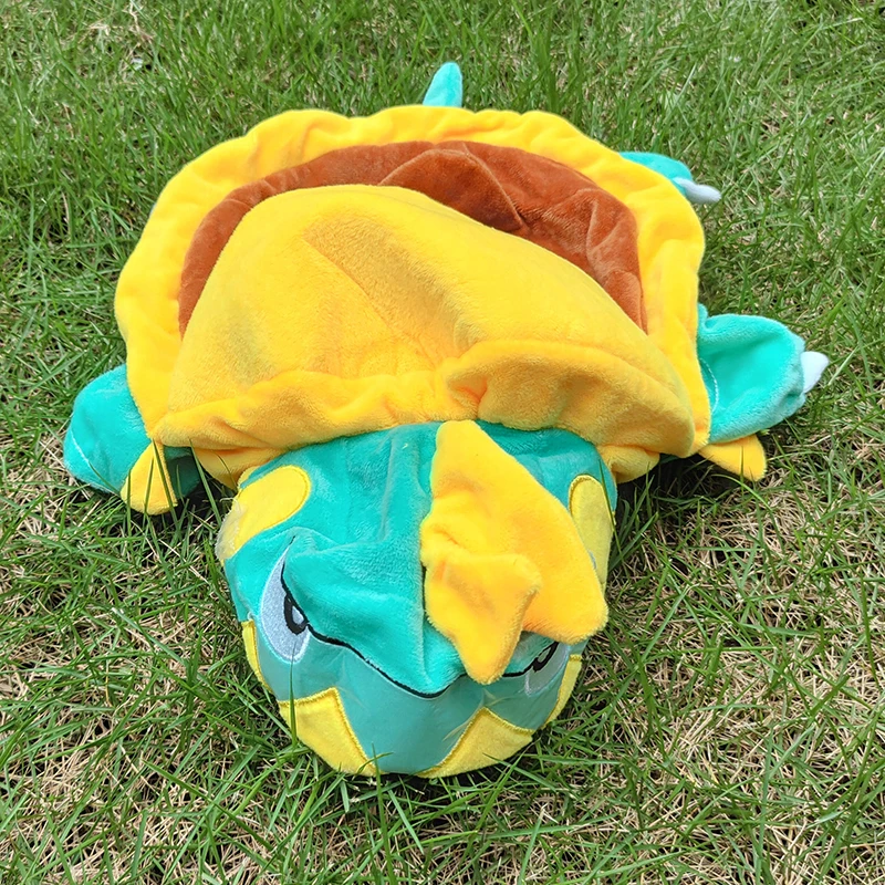 Покемон Drednaw плюшевые игрушки большой полуготовый ракушки кожаный Kawaii Plushie 35-70 см