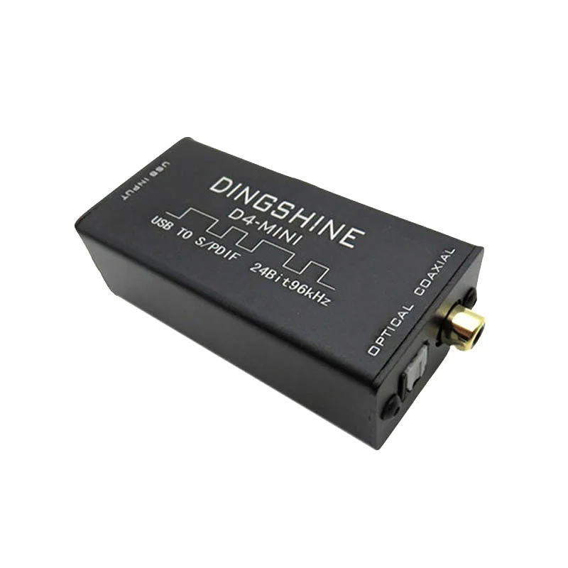 

D4-MINI USB sound card Support DTS/AC3 / SPDIF digital fiber coaxial decoding 5.1 channel home theater