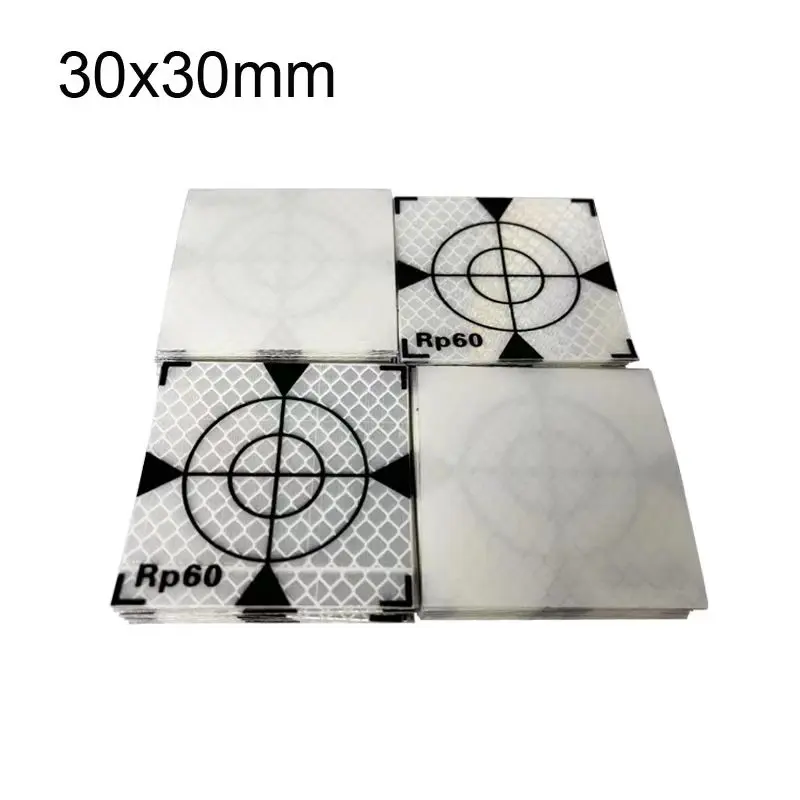 

Светоотражающие листы для геодезии 60x60 мм, 20/30/40/50 мм, белые, 100 шт