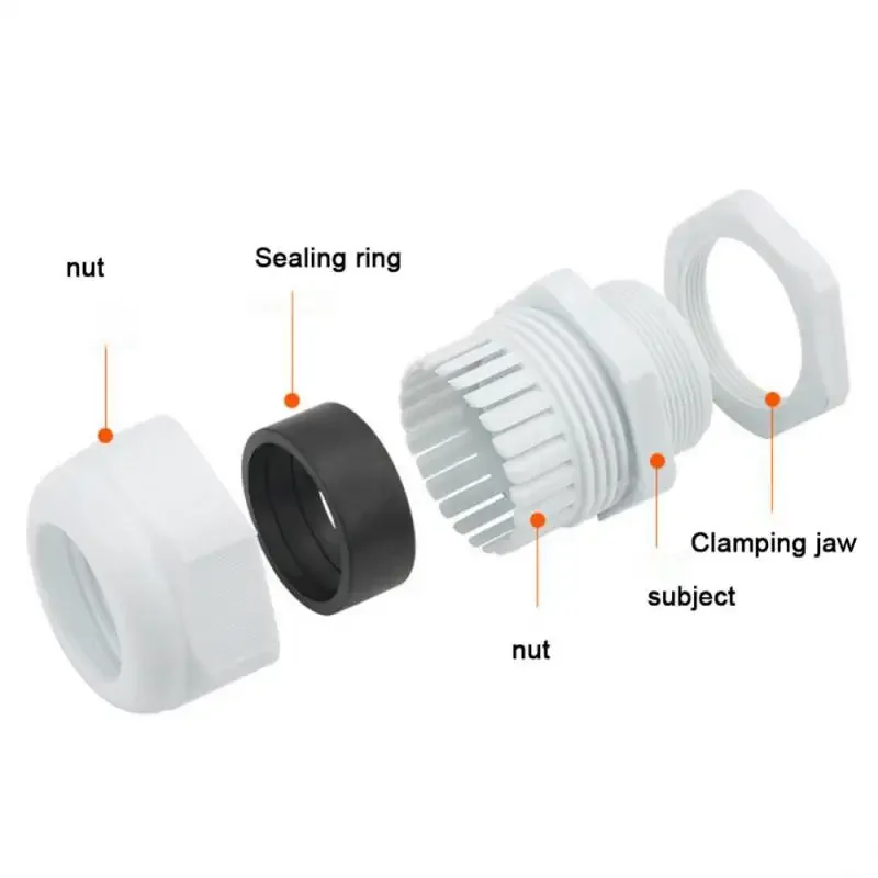 Сертификация Factory DirectRohs IP68 сегменти etoupe pg7 3-6 5 мм водонепроницаемый нейлоновый