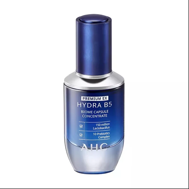 

Korean Cosmetics AHC Hyaluronic Acid premium EX HYDRA B5 biome capsule concentrate 30ml Moisturizing anti wrinkle serum facial