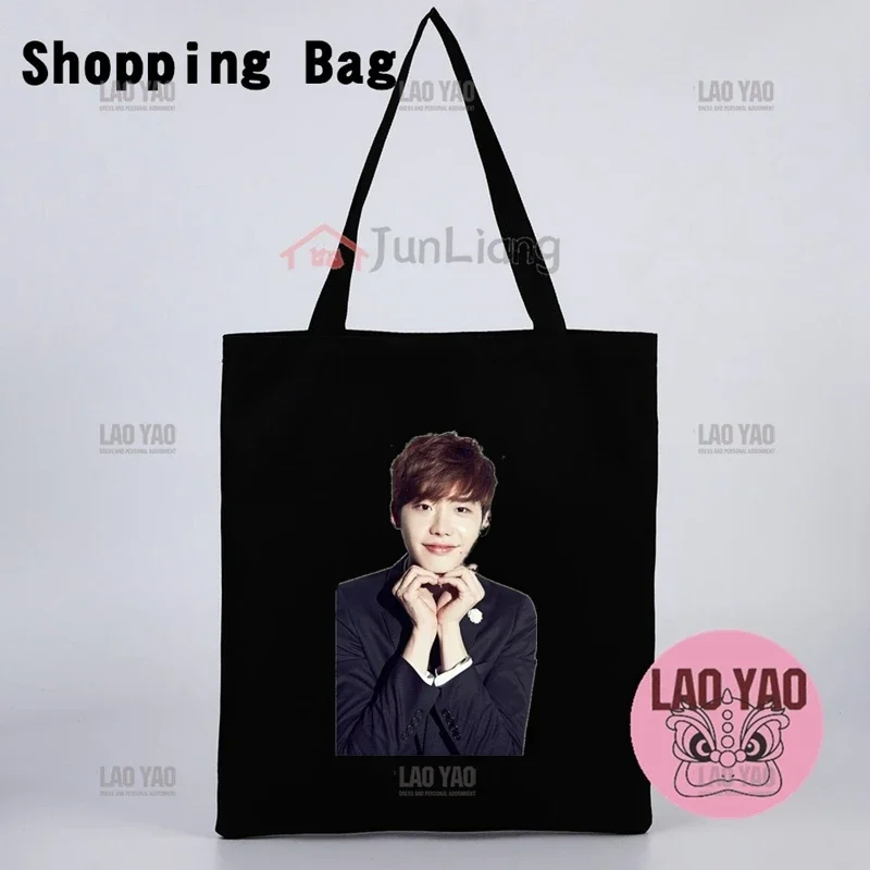 Женская сумка для покупок поклонников K-Pop тканевая сумка-тоут подарка шоппинга