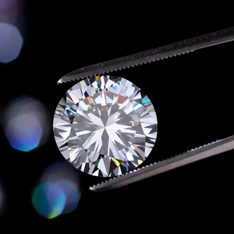 

Round Cut D Color Moissanite Stone For Jewelry Making Loose Moissanite Diamond With GRA Certified Wholesale Prices