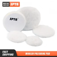 single sales spta 234567 wool polishing pads buffing pads polisher pads for rodaga car buffer polisher