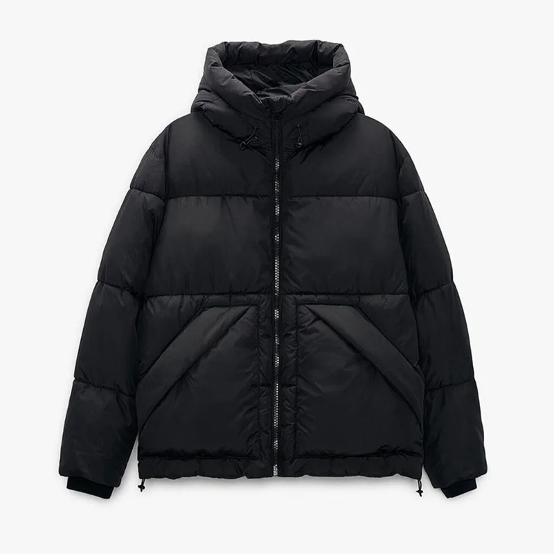 Winter warm padded jacket men's European and American style fashion hooded jacket padded jacket parkas Men's winter jackets