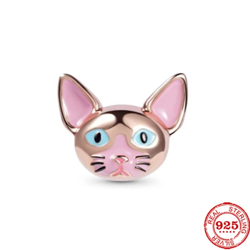 Новые бусины серебряного цвета шарм волк медведь слон милая кукла подходят для