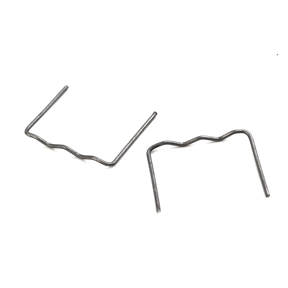 Скобы для горячего степлера 500 шт. набор плоских скоб из нержавеющей стали