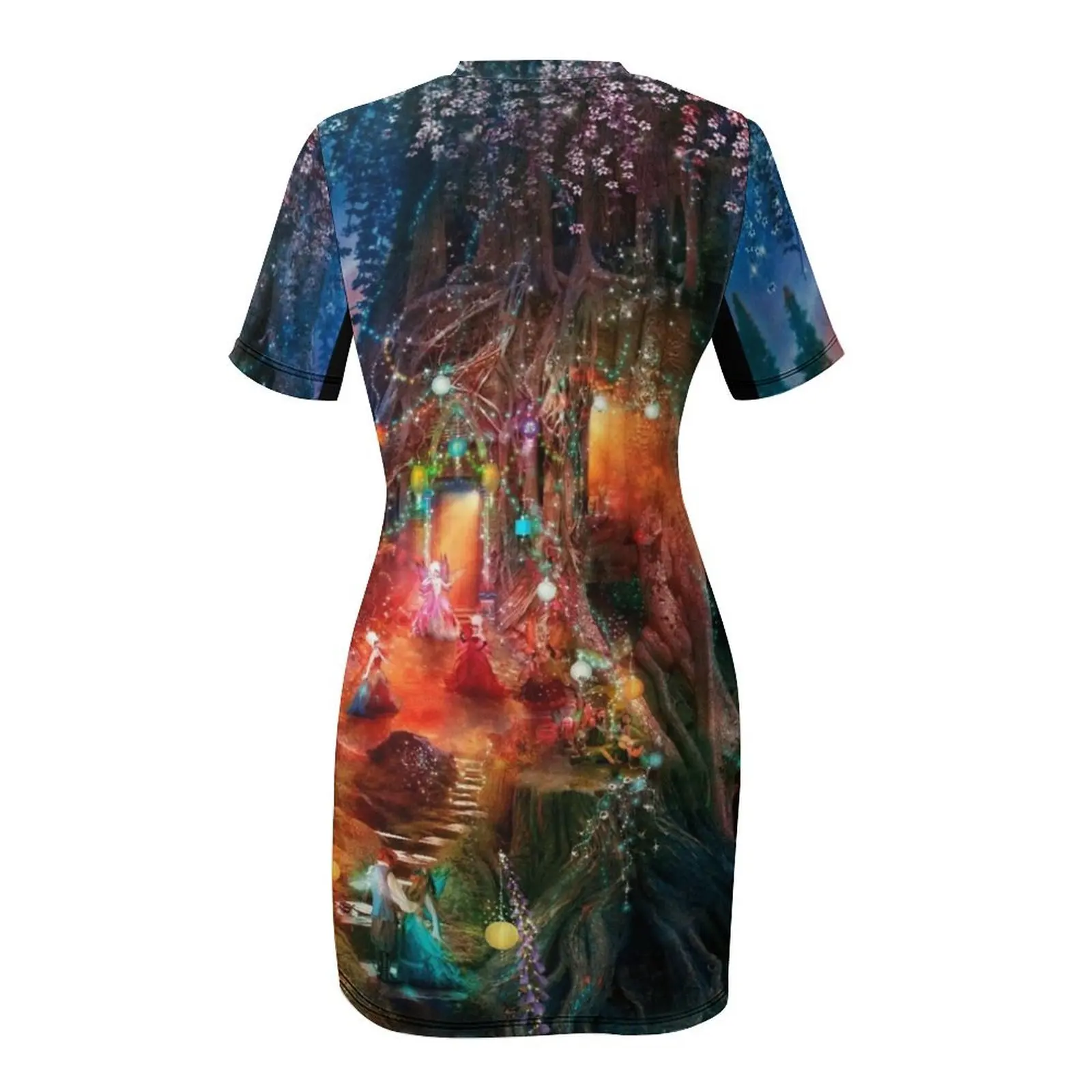 Платье Foxglove Ball с короткими рукавами платья в корейском стиле длинными