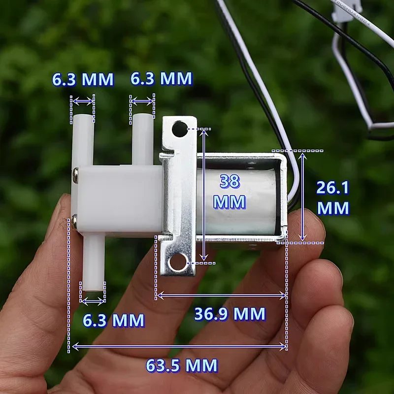 

DC 12 В 2-позиционный 3-ходовой нормально закрытый нормально открытый мини-электрический электромагнитный клапан вкл/выкл регулирующий клапан потока воды чайный столик «сделай сам»