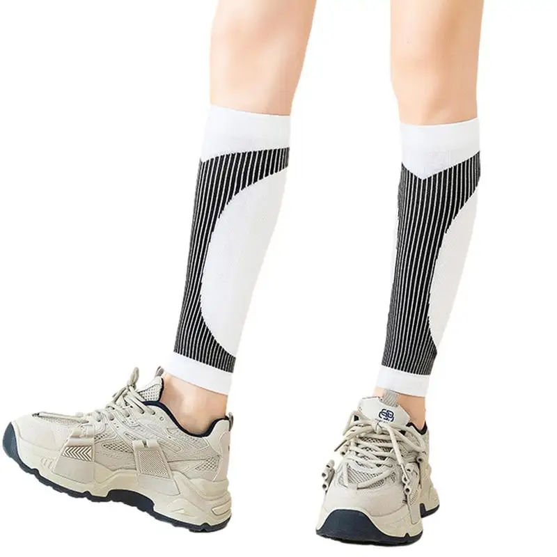 

Footless Compression Socks Calf Footless Socks Sweat Absorption Sports Socks Calf Footless Socks For Tennis Running Yoga