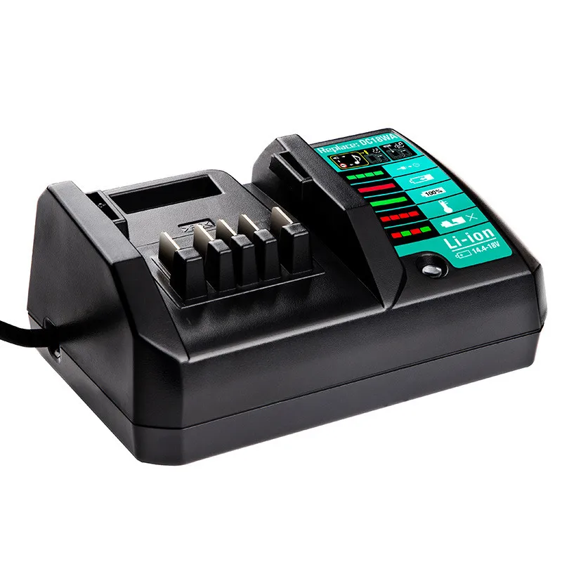 For Makita 14.4V-18V Li-Ion Battery Charger DC18WA Rechargeable Power Tool 100V-240V Lithium BL1815G BL1413G |