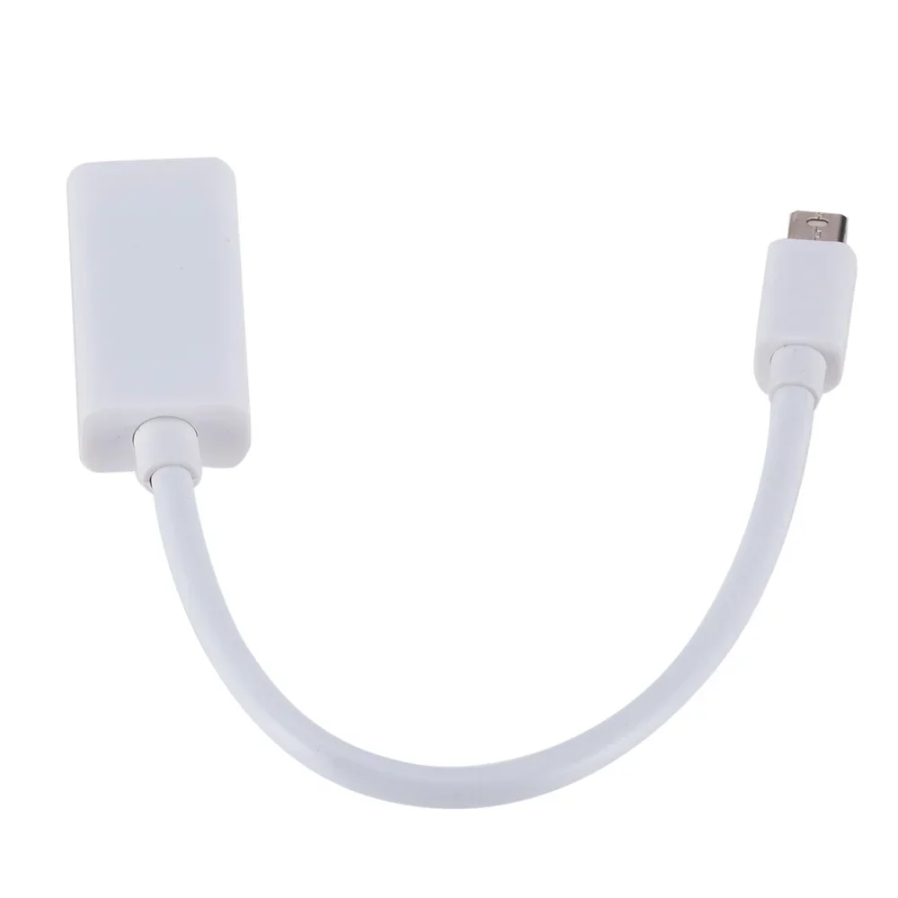 Mini Thunderbolt-HDMI-совместимый адаптер 1080p Display Port DP-HDMI-совместимый конвертер для Apple Mac