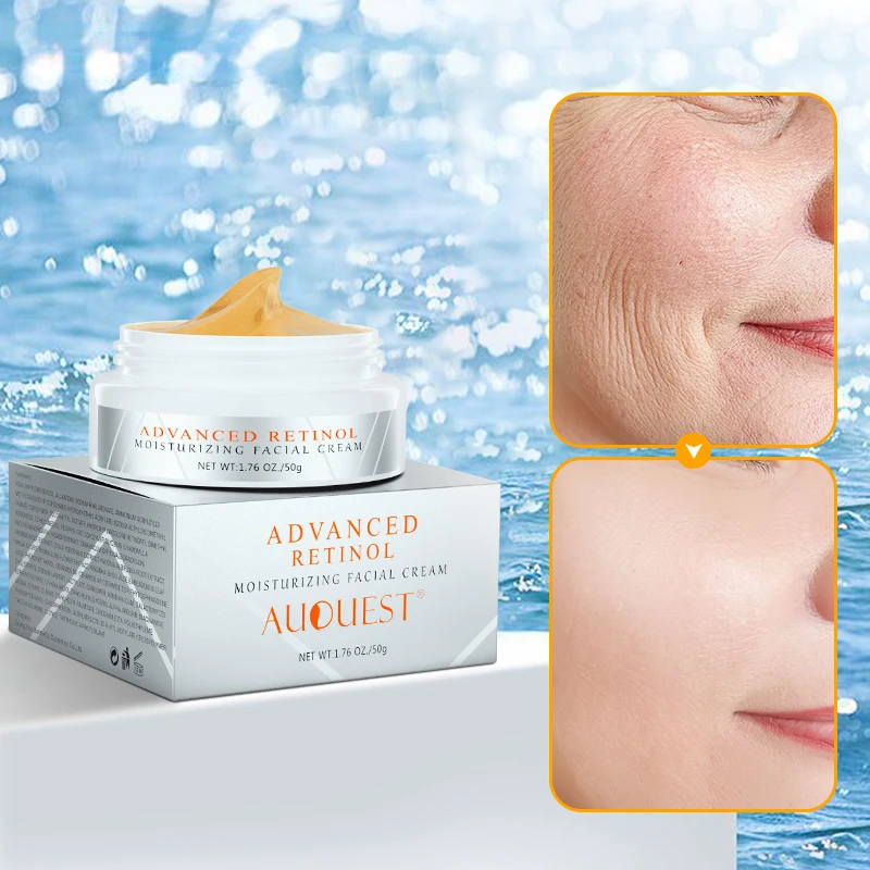 

Retinol крем для лица против старения морщин отбеливающий увлажняющий улучшает тонкие линии укрепляющая подтяжка уход за кожей лица 50 г