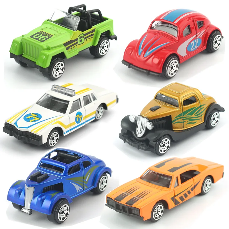 

Alloy Car Retro Car Gliding 1:64 Car Model Simulation Car Capsule Force-controlled Children's Racing Car Toys