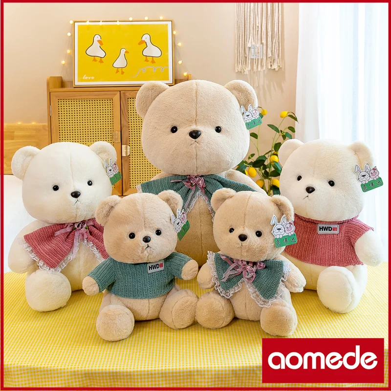 

50cm Cute Soft little bear Pillow Stuffed Plush Toys Office Nap Pillow Home Comfort Cushion Decor Gift Doll Child