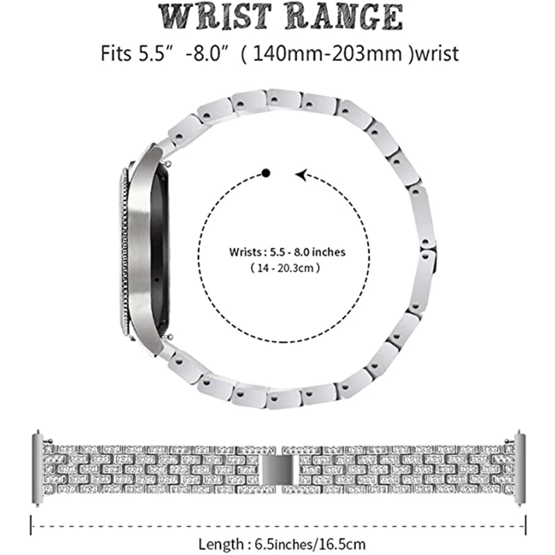 Metal Strap + Case for Samsung Galaxy Watch 4 5 40mm 44mm Band Woman Stainless Steel Diamond Bracelet and Cover Accessorie