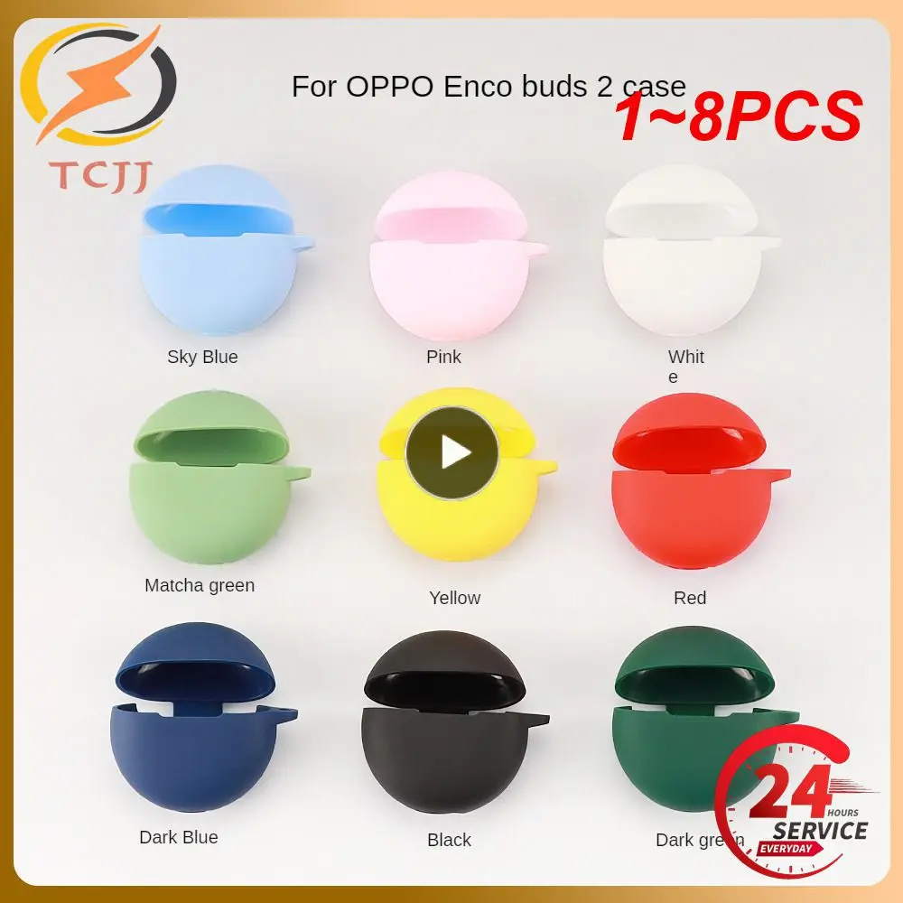 

1~8PCS Compatible for Buds 4 Headset Cover Shell Shockproof Anti-scratch Silica Sleeve Washable Housing Dustproof Case