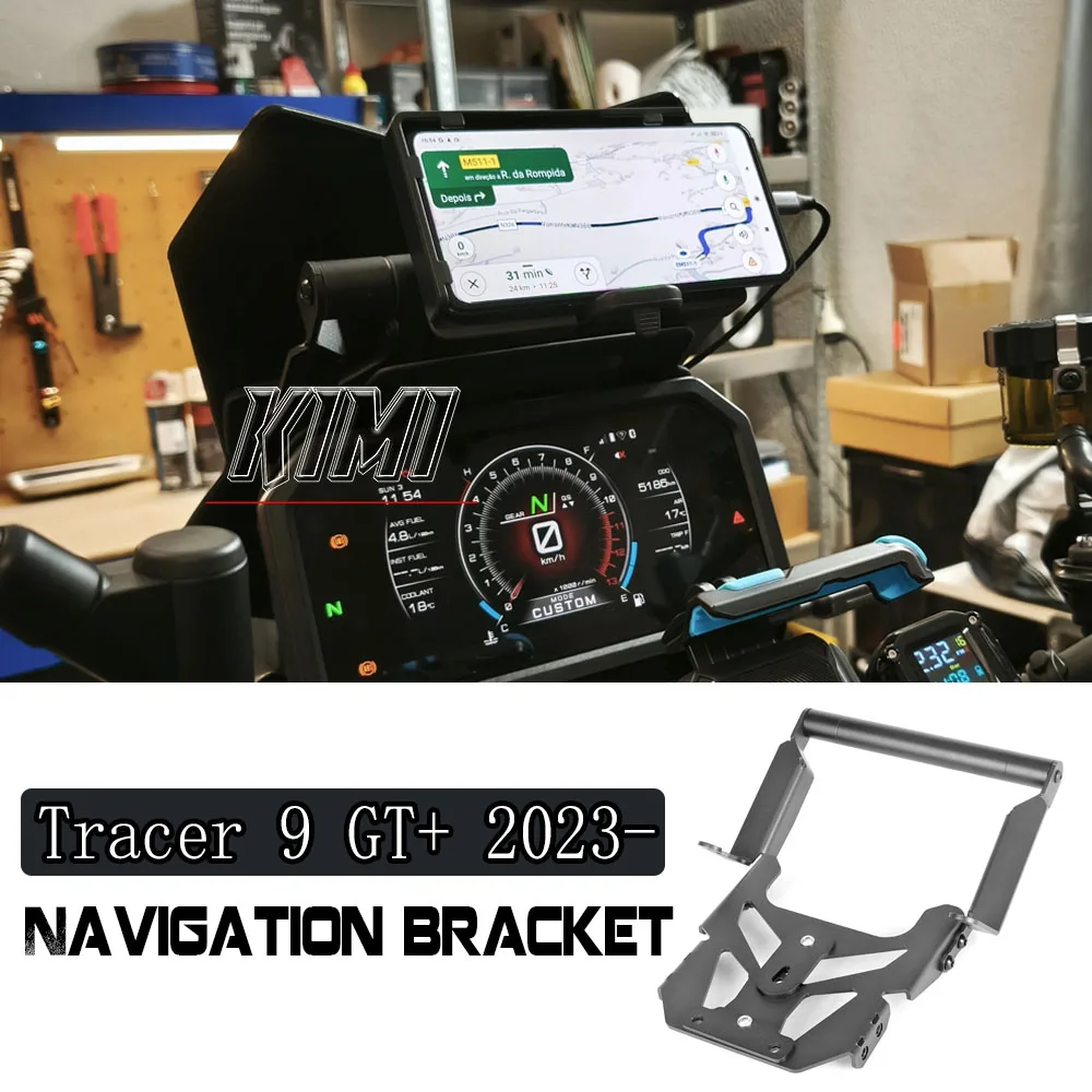 Для Tracer 9 GT TRACER 9GT + Plus 2023 2024 аксессуары для мотоциклов GPS-навигатор держатель