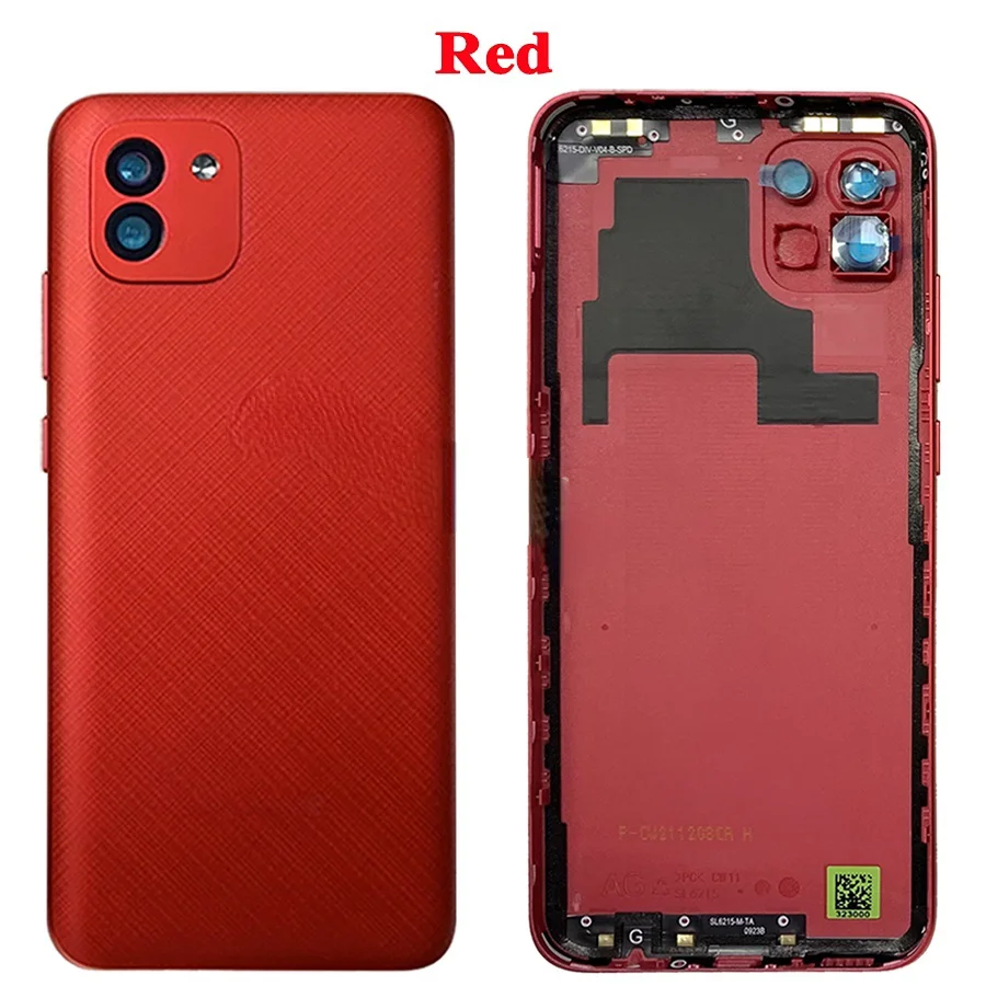 Фото Универсальная задняя крышка-чехол для Samsung Galaxy A03 A035F A035F/DS, пластиковый корпус, совместимый с несколькими моделями №3