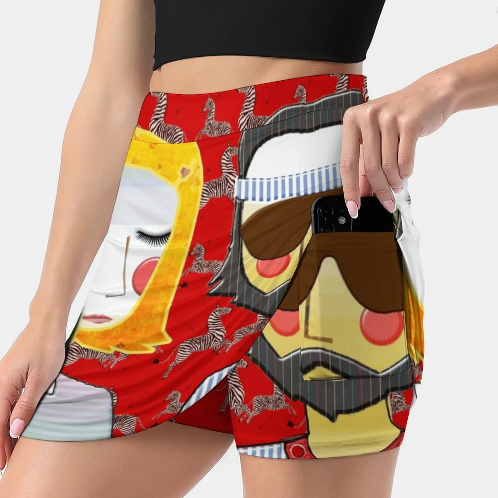 

Женская летняя юбка Margot & Richie, корейская модная легкая юбка для брюк