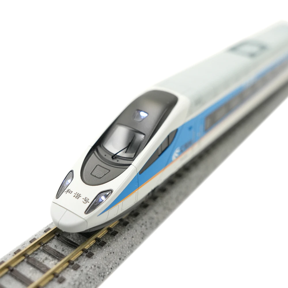 Модель поезда Harmony CRH5 модель N Scale 1/160 в наличии синяя/белая