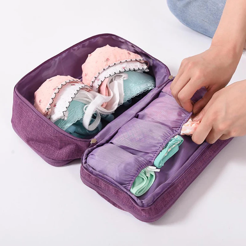 Convenient Travel Packing Cube Travel Cosmetic  Underware Toiletry Wash Storage Bags Digital Cables Wires Organizers Pouch Items