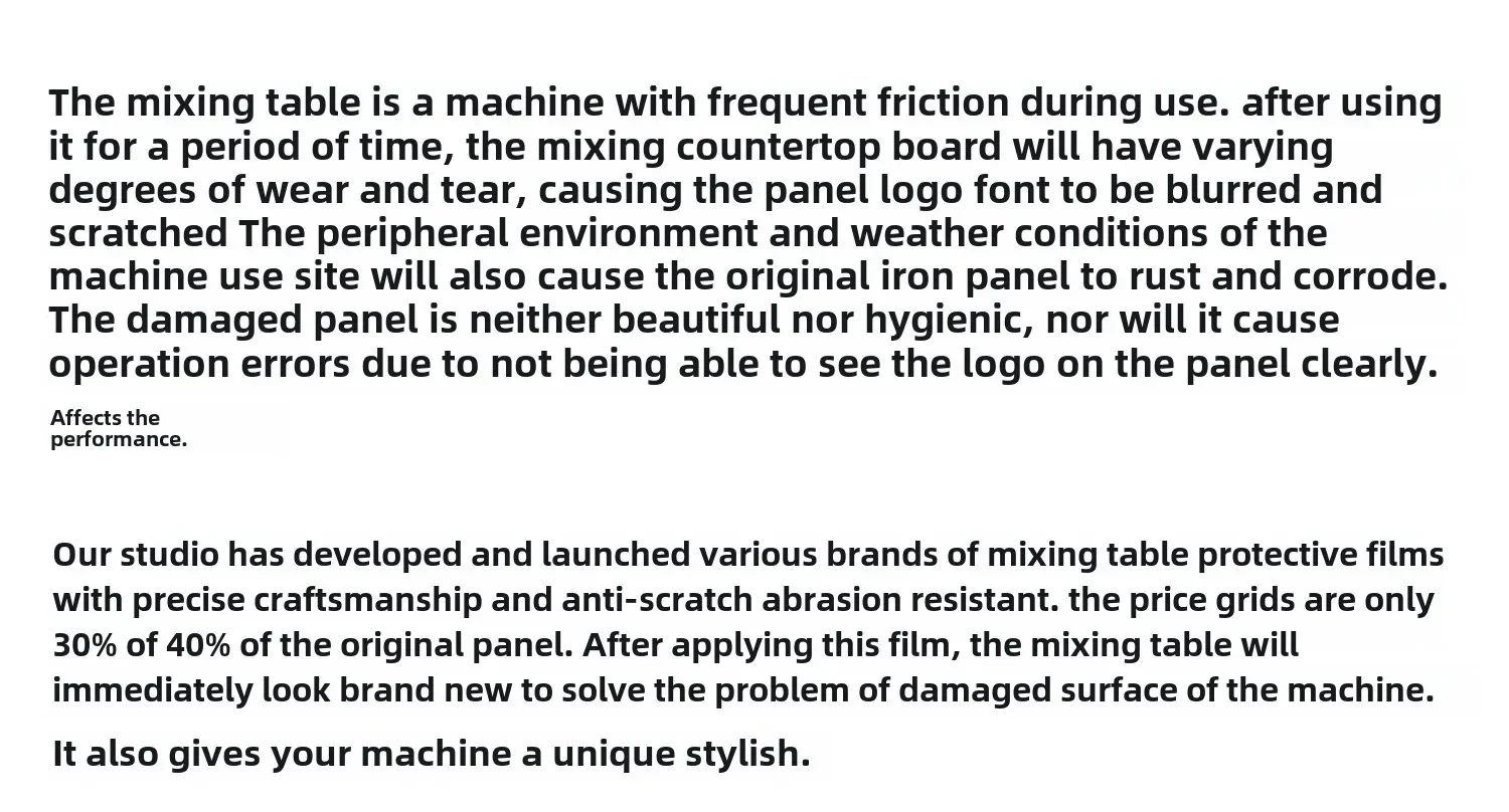 Пленка для панели микшера Vestax Pmc-05pro III красочная наклейка (самоклеящаяся пленка а