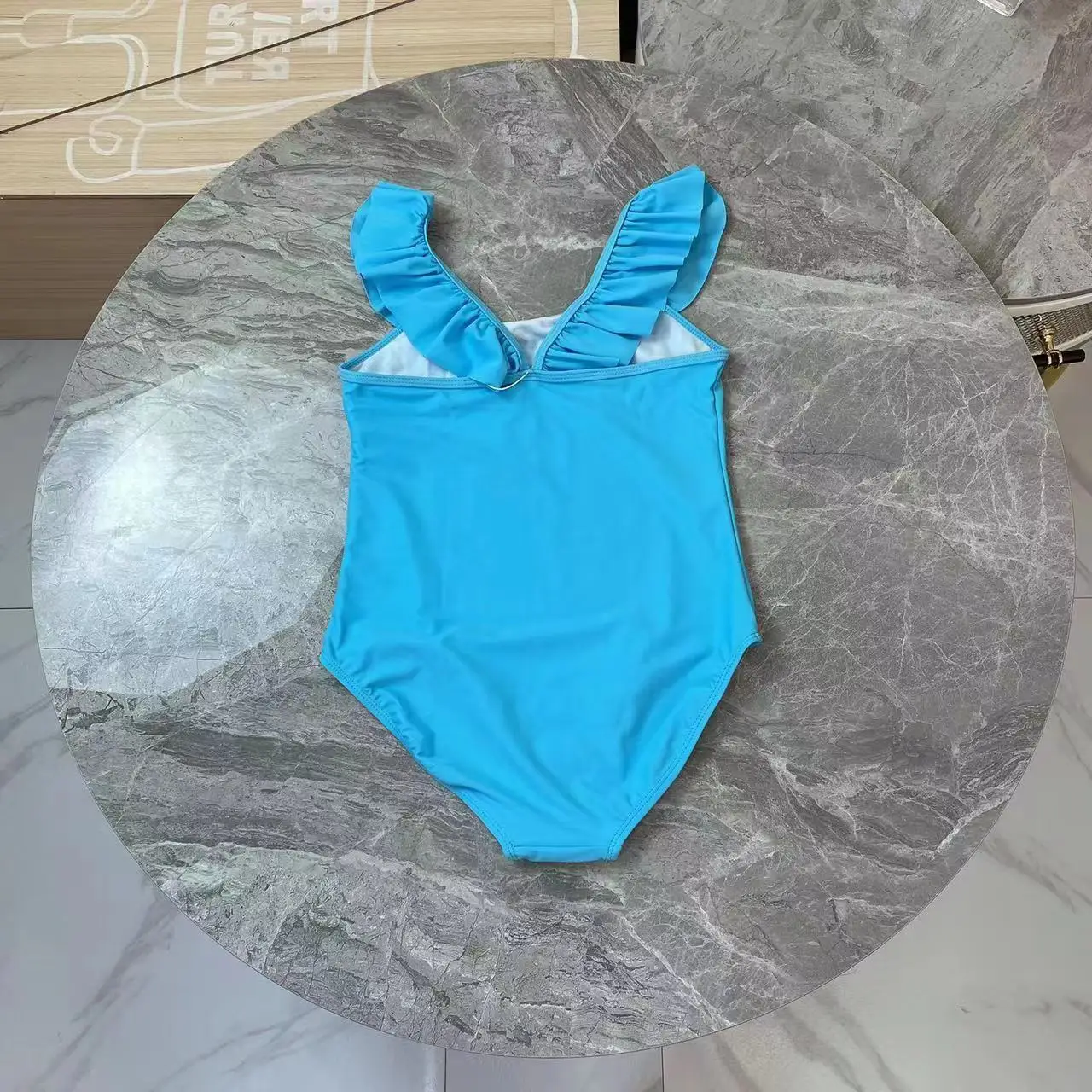 Коллекция 2022 года лидер продаж летний купальник для девочек красивое слитное