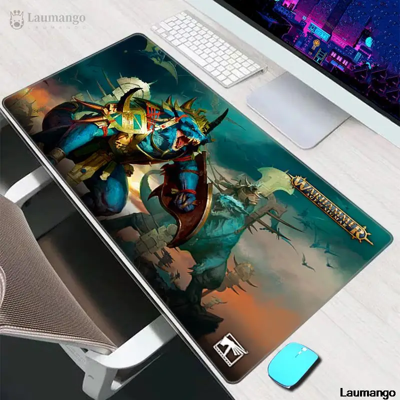 

Hammer Mouse Pad Gaming Mouse Mat Gamer Desk War Large Anime 40K Laptop Carpet Gamers Accessories XXL Pc Complete Rug Mousepad