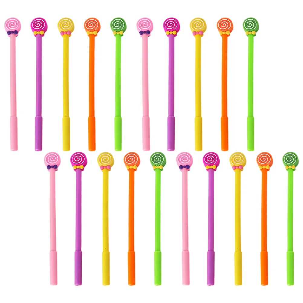 

Signature Pens Students Writing School Gel Cute Bulk Girls Tool Lollipop Party Favors Stationery
