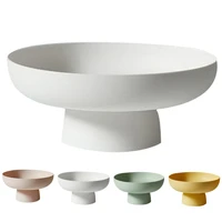 fruit dish round drain fruit basket modern style container for kitchen counter table centerpiece decorative home decor