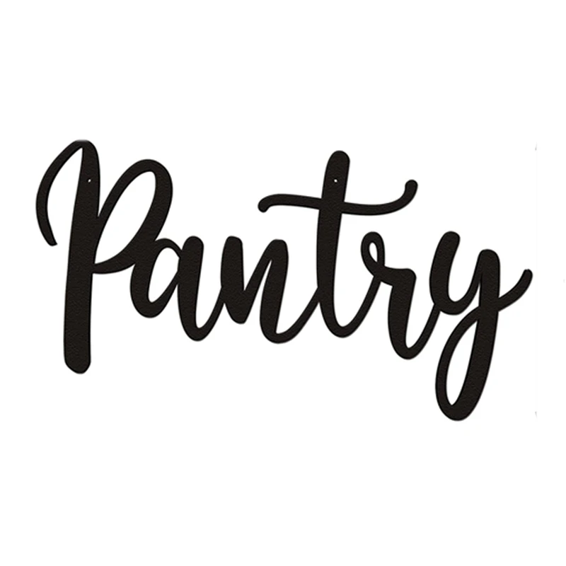 

Pantry Sign Pantry Metal Wall Decor Home Kitchen Restaurant Coffee Shop Modern Farmhouse Wall Decor Housewarming Gifts