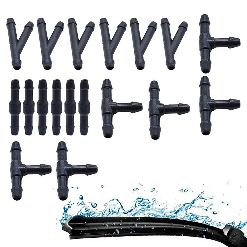 

Комплект шлангов омывателя лобового стекла, практичный товар, разные типы разъемов сопла для автомобиля