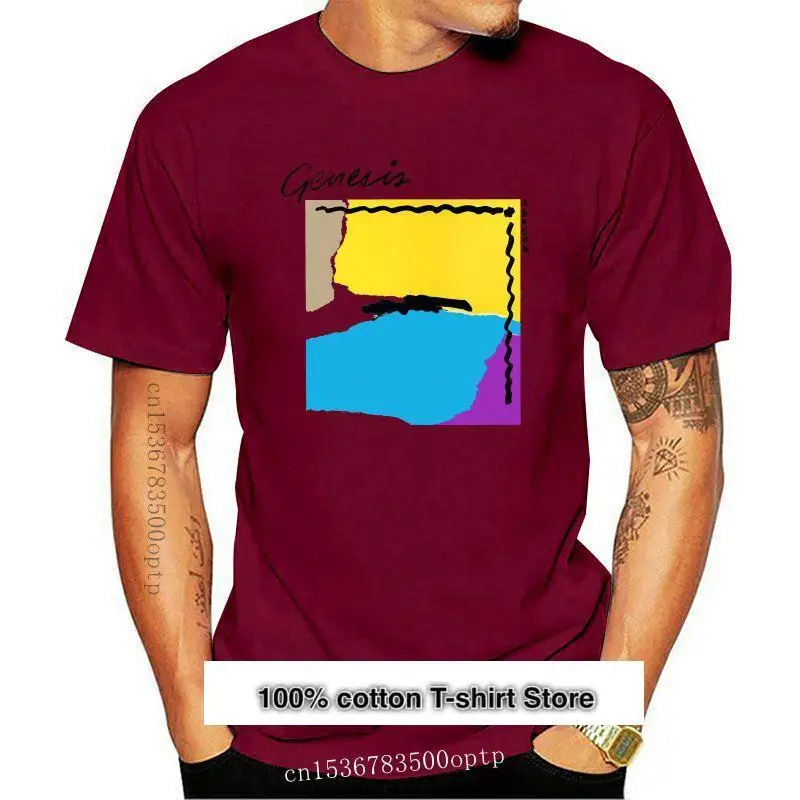 

Genesis-Camiseta informal para hombre, prenda de vestir, multicolor, Abacab