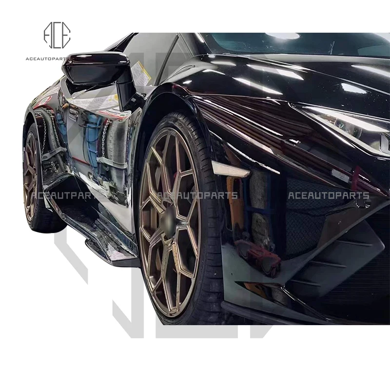 Для Huracan lp580 комплект кузова из углеродного волокна для Lamborghini lp610 боковые юбки