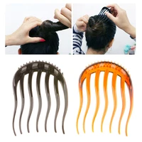 hair styling clip plastic hair stick bun maker braid tool hairpins for women girls korean style fashion diy hair accessories