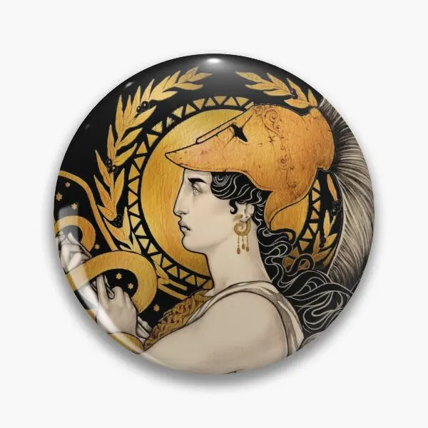 

Мягкая Заколка-булавка Pallas Athena на заказ, булавка для лацкана, креативный значок, модный Декор для одежды, Подарочная брошь на воротник, милая...