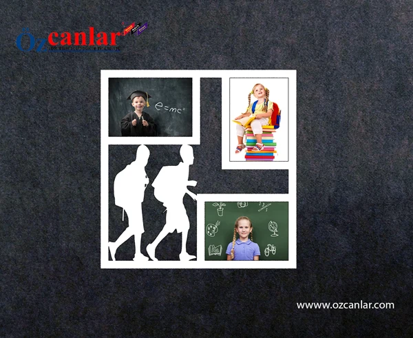 

Сувенирная рама Mezuniyet, рама из МДФ с принтом 10x15, домашняя школа