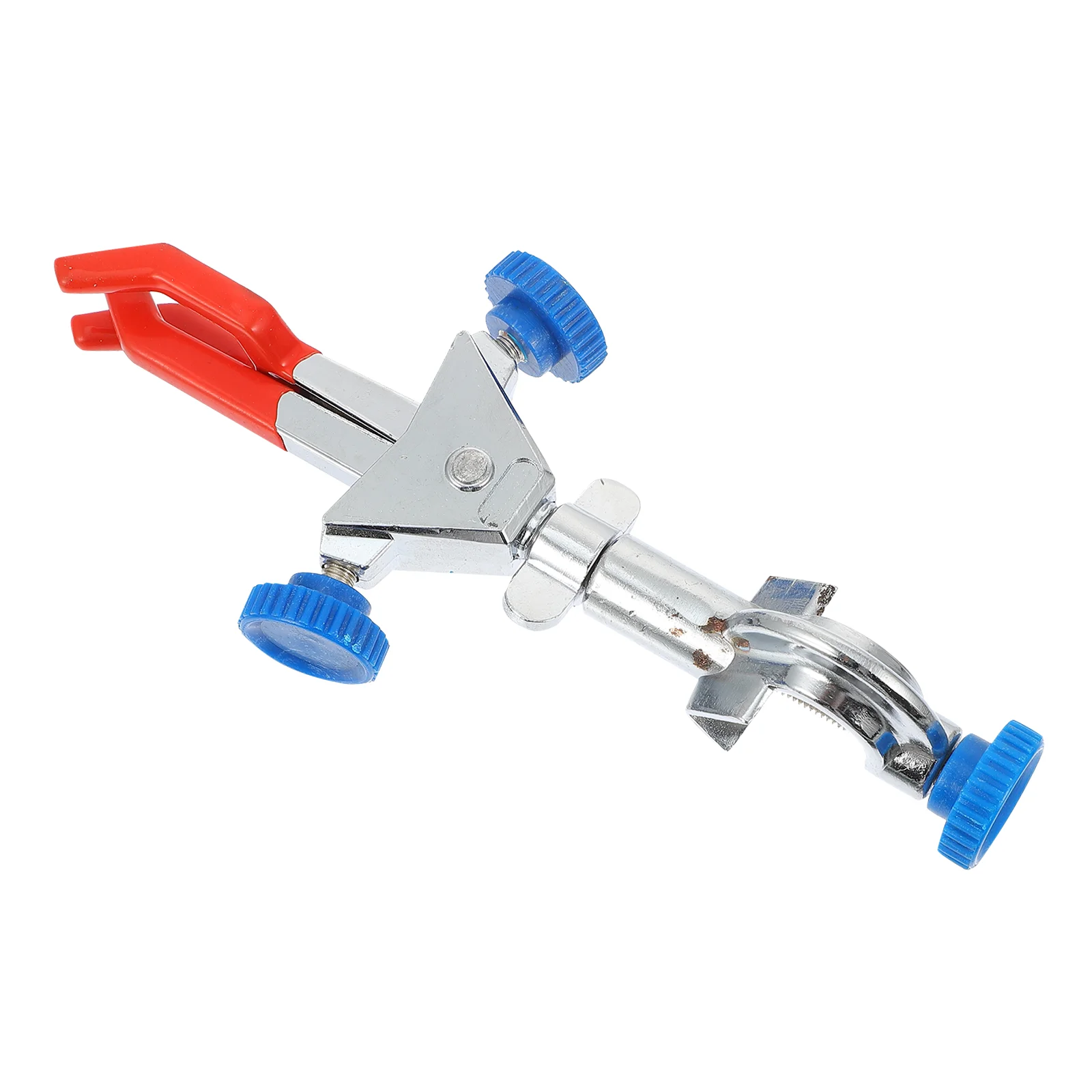

Three-jaw Clamp Laboratory 3 Adjusting Pliers Prong Finger Test Tube Iron Adjust Jaw Clamp