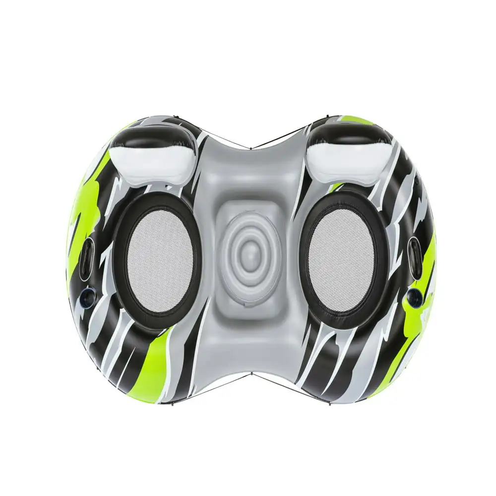 

Adult Unisex Rapid Rider II Double Inflatable River Tube Float, Multicolor For Swimming Pool River Lake Outdoor
