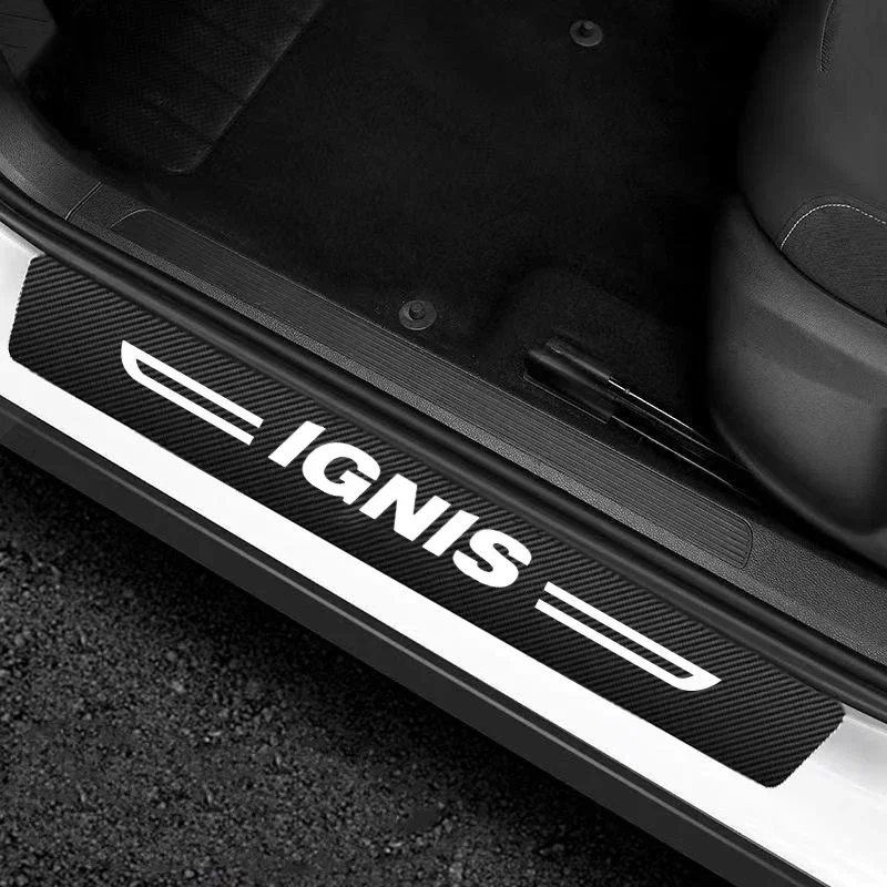 Для Suzuki IGNIS логотип автомобильный порог багажника защитные полоски