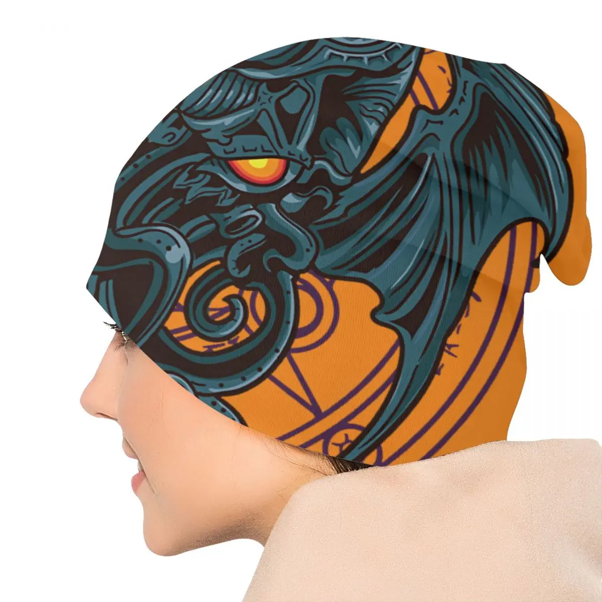 Шапки-бини Call Of Cthulhu Skullies уличная зимняя теплая вязаная шапка для взрослых