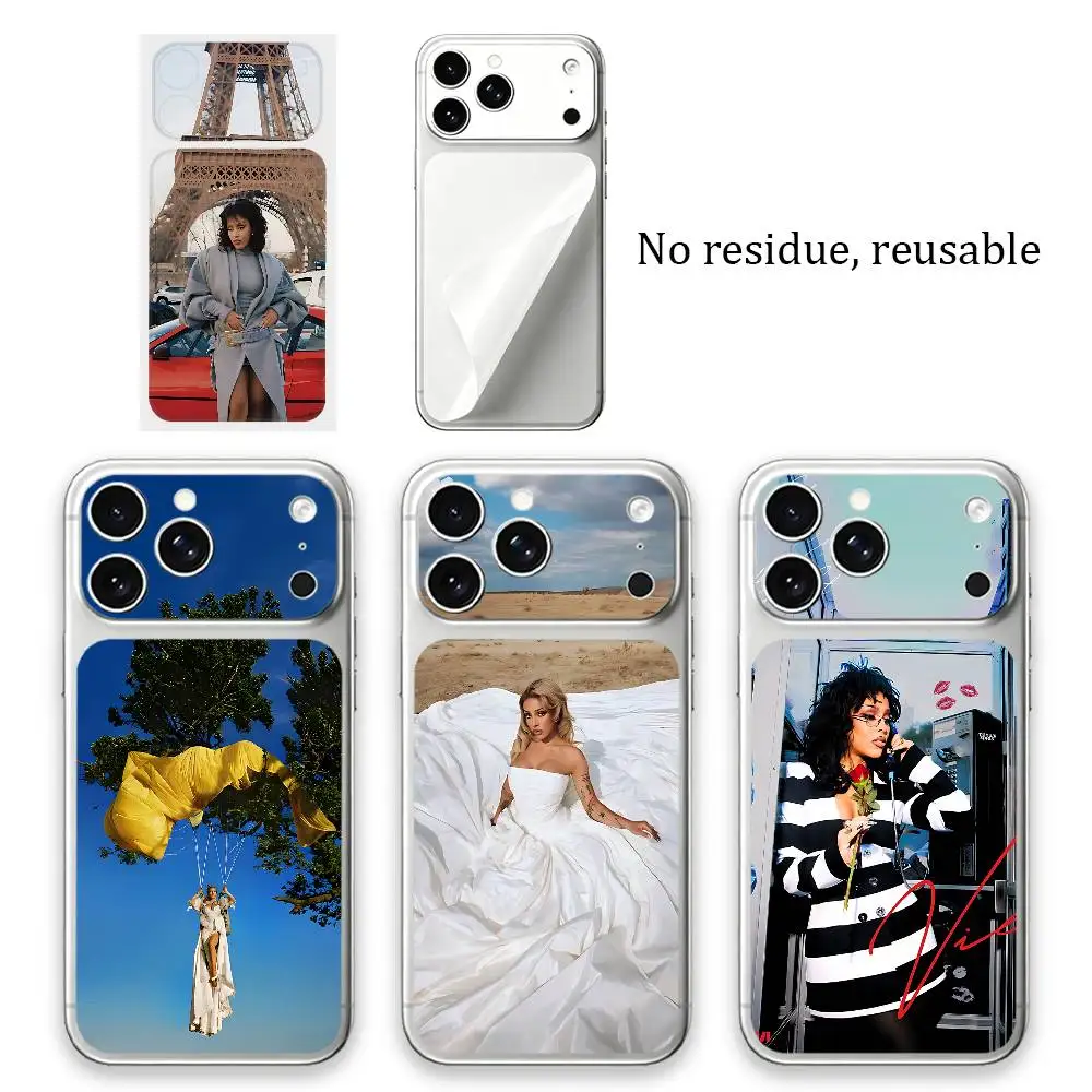 Фото Защитная пленка D-Doja Cat Ma Vie Tour для задней панели iPhone 17 Pro Max, антицарапийная, от царапин №1