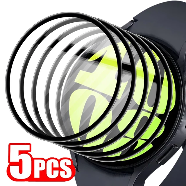 

1/5 шт. HD мягкие пленки для Samsung Galaxy Watch6 Watch 6 Classic 40/43/44/47 мм аксессуары Защитная пленка для экрана с защитой от отпечатков пальцев