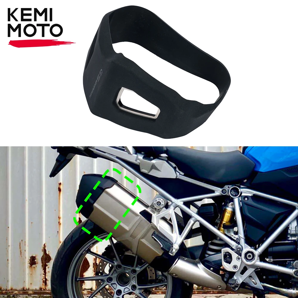 

For BMW R1200GS R1250GS Adventure Rear Exhaust Pipe Muffler Silencer Anti-Drop Falling Glue Protection R1200 1250 GS Accessories