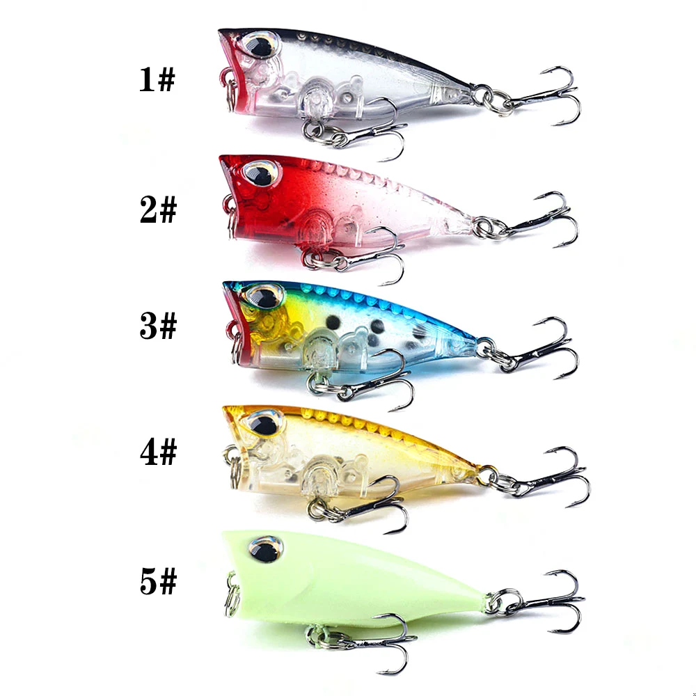 

4CM Soft Fishing Lures with Hook Sinking for Travel and Beginner