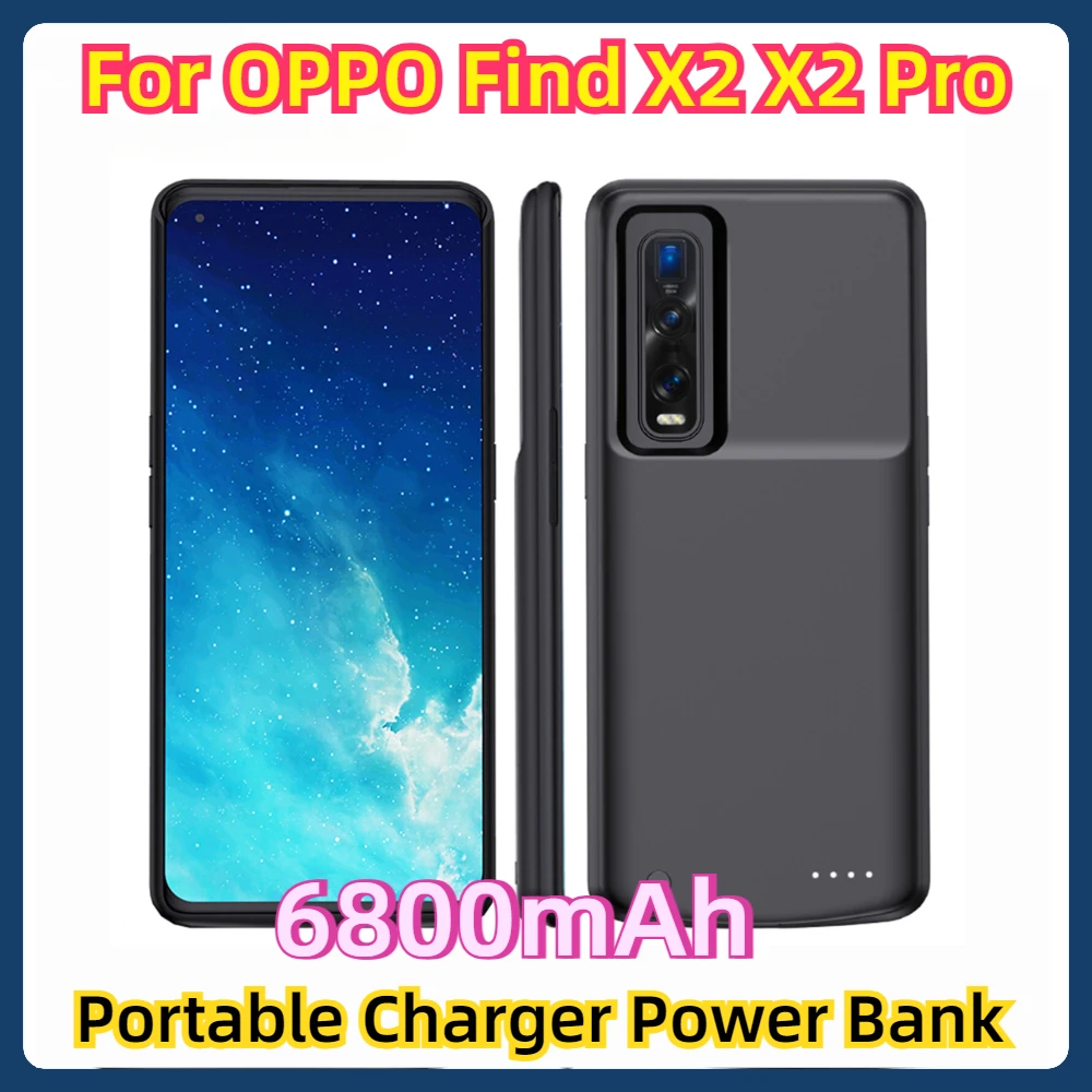 Внешний аккумулятор для OPPO Find X2 6800 мАч