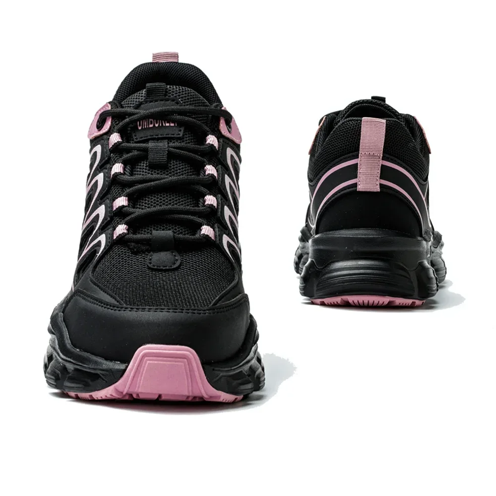 Модная защитная обувь со стальным носком для женщин женские рабочие кроссовки