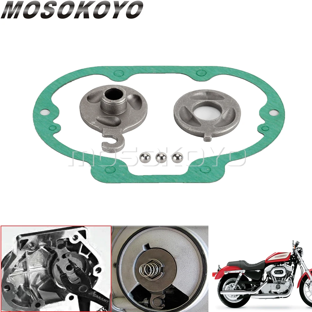 

For Harley Sportster XL883 XL1200 XL 1200 883 48 72 Roadster Iron 1994-21 Motorcycle Saving Clutch Release Ramp Pull Clutch Kit